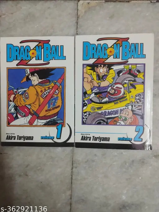 Dragon Ball Z Volume-1 & 2 (English  Paperback  Akira Toriyama)