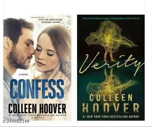 Combo of 2 Books : Confess +Verity by Colleen Hoover