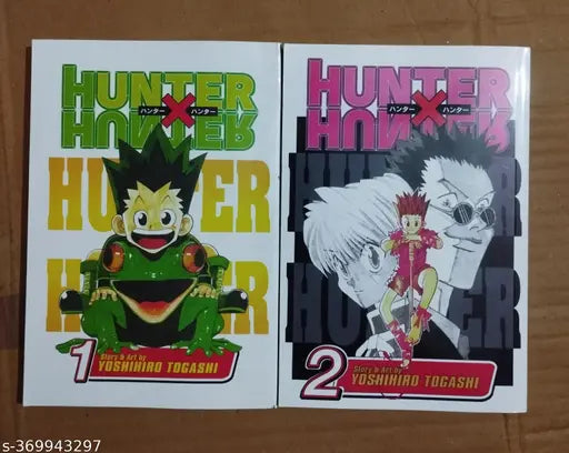 Hunter X Hunter  Volume-1 & 2 (English  Paperback  Togashi Yoshihiro)