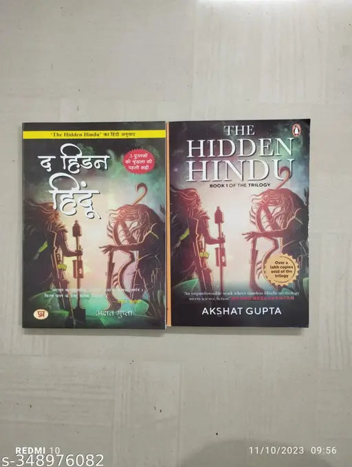 Best Combo Of 2 (The Hidden Hindu Hindi Book -1+ The Hidden Hindu English Book -1) (Paperback  Akshat Gupta)