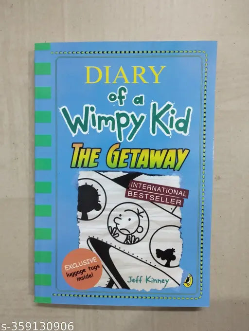 Dairy Of Wimpy kid : - The Getaway (English  Paperback  Jeff Kinney)