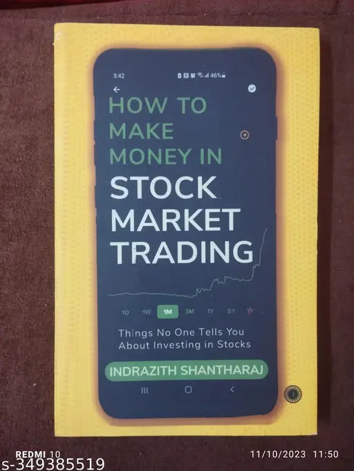 Stock Market Trading Book (English  Paperback  Indrazith Shantharaj)
