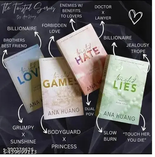 Twisted Love Games Hate Lies set