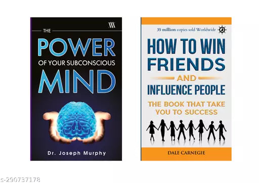 Bestselling combo of 2 books : How to Win Friends and Influence People + The Power of Your Subconscious Mind