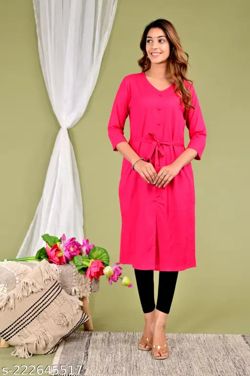 front cut kurti