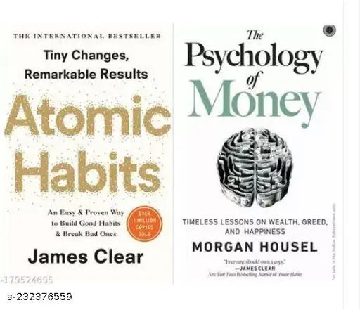 ATOMIC HABIT AND THE PSYCHOLOGY OF MONEY BEST COMBO