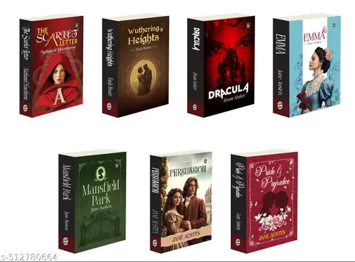 Mansfield Park  Persuasion  Emma  Dracula  Wuthering Heights & more Novels : Timeless Classics of Love  Intrigue and Social Drama  Romantic & Gothic Classics - 7 Iconic Novels of Romance and Mystery
