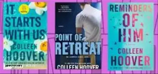 It Starts With Us+ Point Of Retreat+ Reminders Of Him (3 BOOKS COMBO) (ENGLISH  PAPERBACK)
