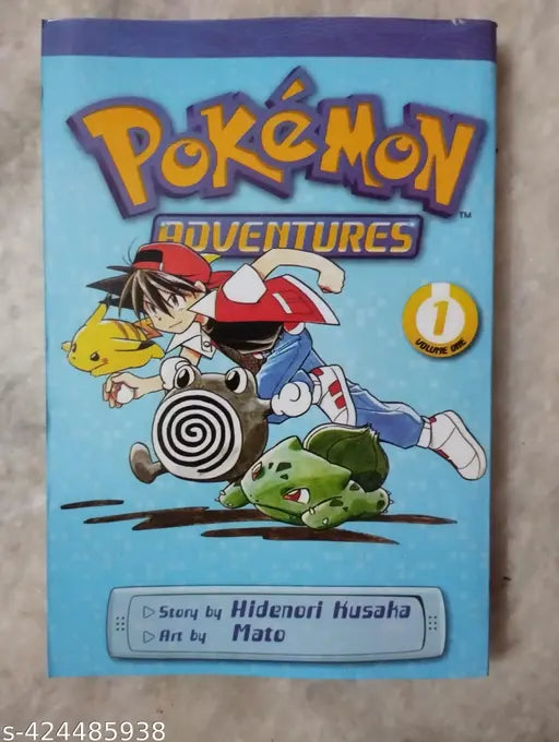 Pokemon Adventures  Volume-1 (English  Paperback  Hidenori Kusaka)