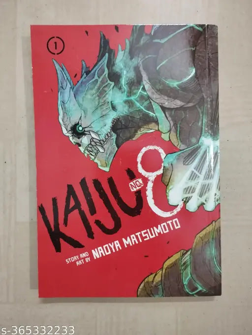 Kaiju No. 8 Volume-1 Manga Books (English  Paperback   Naoya Matsumoto)
