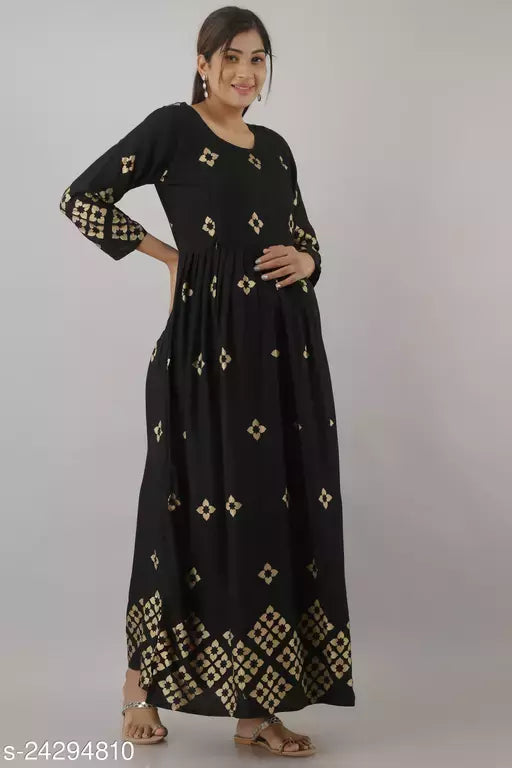 Stylish Fashionable Women Maternity Dresses