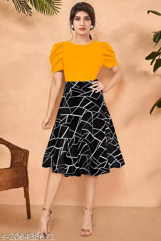 Women"s Printed Dress