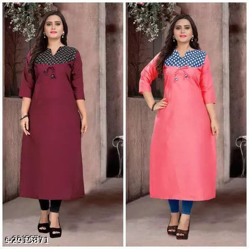Women's Printed Cotton Kurti