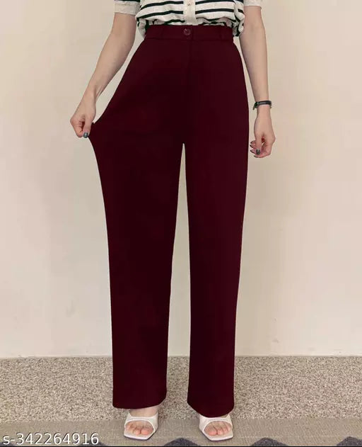 Classy Graceful Women Women Trousers