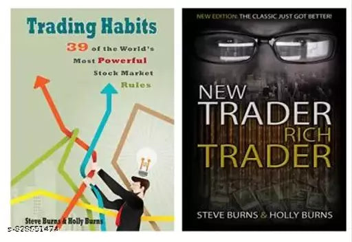 Trading Habits + New Trader Rich Trader (English  Paperback  Steve Burns  Holly Burns)