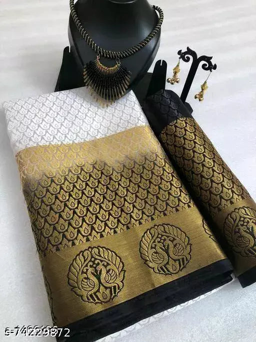 Emboss Silk Saree