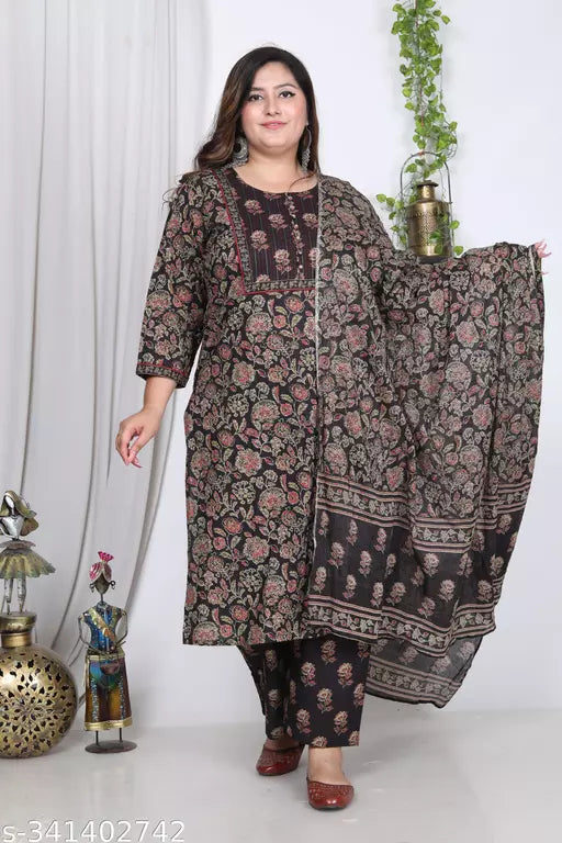 Swasti Woman Kurta set- Cotton kurta set