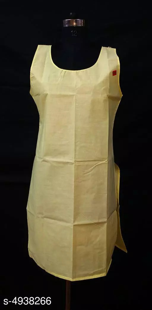 Comfy Women's Cotton Solid Long Camisole Slip