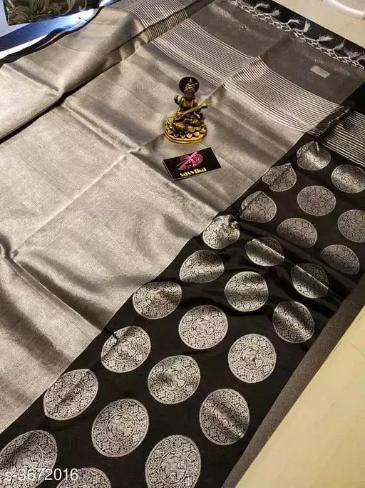 Banarasi Linen Tissue Silk Saree