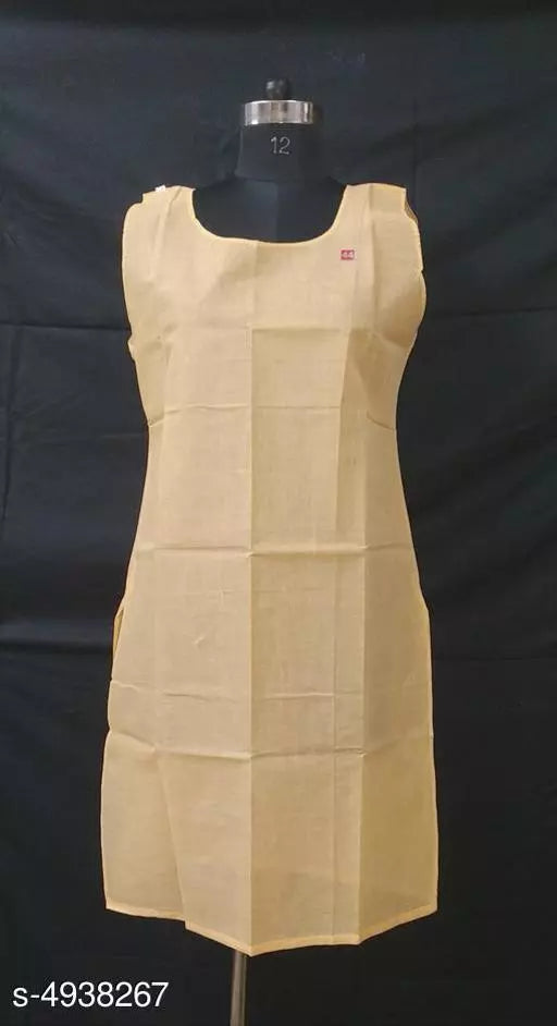 Comfy Women's Cotton Solid Long Camisole Slip