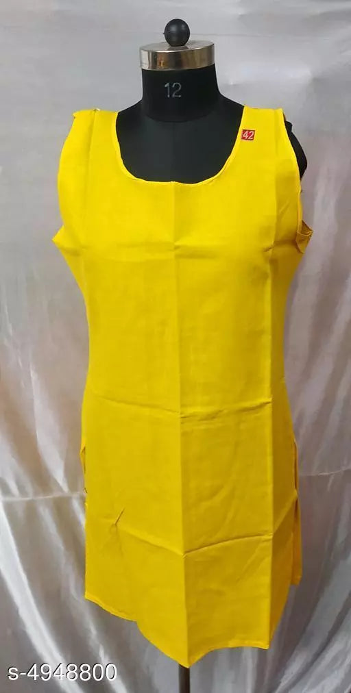 Women's Cotton Solid Long Camisole