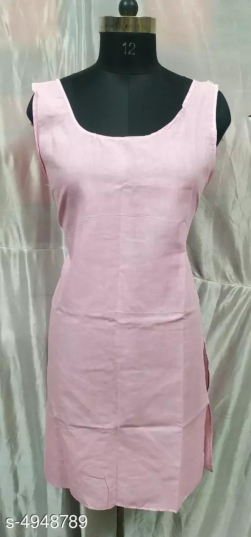Women's Cotton Solid Long Camisole