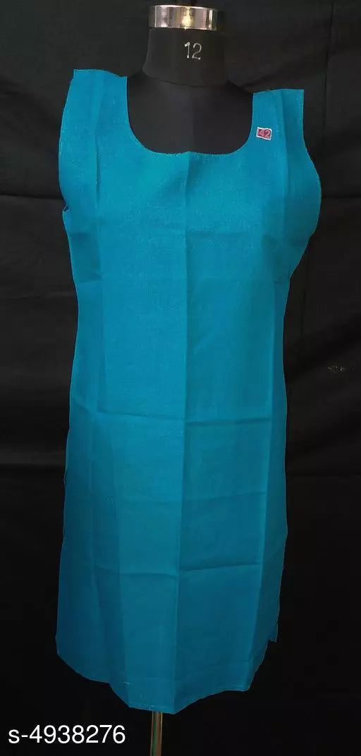 Comfy Women's Cotton Solid Long Camisole Slip