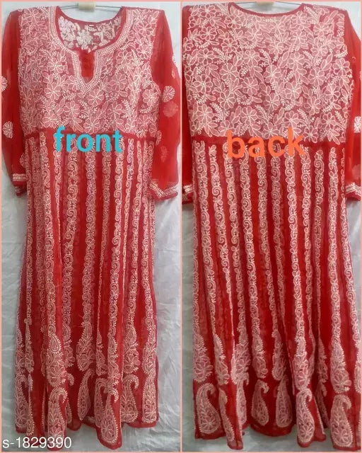 Stylish Chiffon & Georgette Kurti