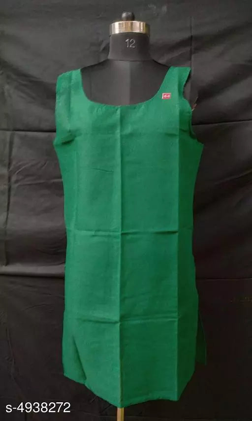 Comfy Women's Cotton Solid Long Camisole Slip
