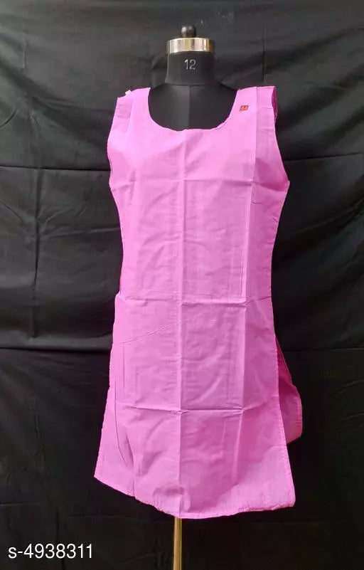 Comfy Women's Cotton Solid Long Camisole Slip