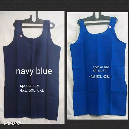 Women Pack of 2 Navy Blue Cotton Camisoles