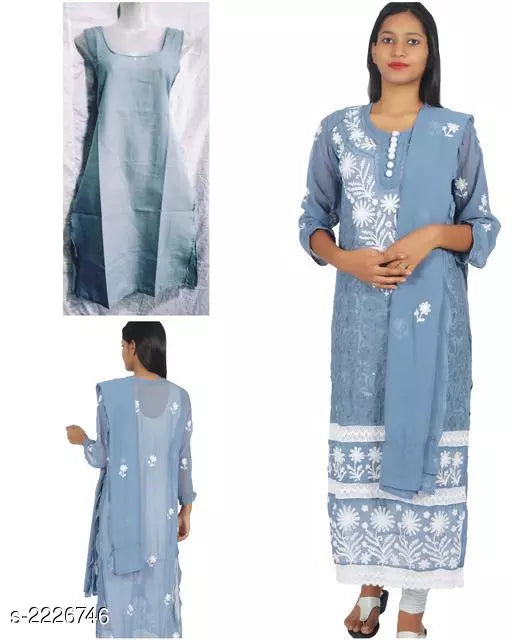 Trendy Cotton Women's Kurta Set