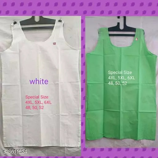Women Pack of 2 White Cotton Camisoles