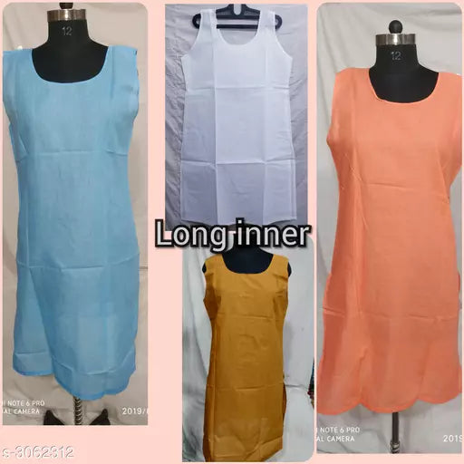 Comfy Women's Cotton Solid Camisoles (Pack Of 4)