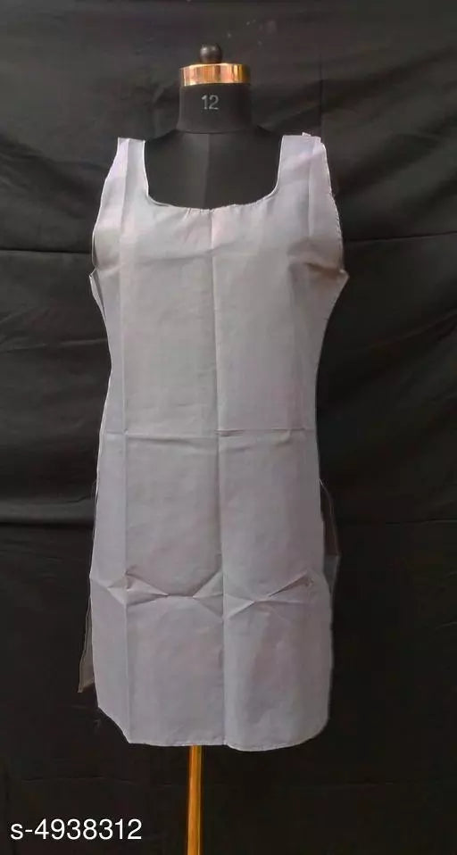 Comfy Women's Cotton Solid Long Camisole Slip