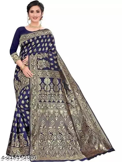 Present the Amazing Stylish Self Design Saree