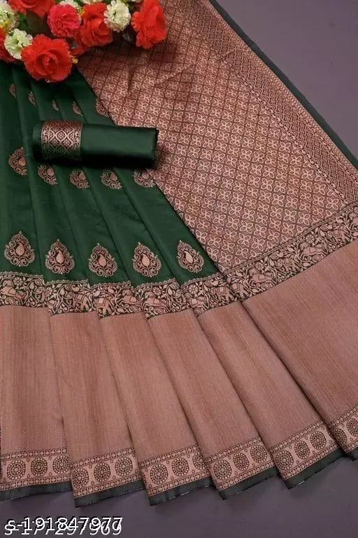 BANARASI SILK SAREE BY VAIDIK ETHNIC