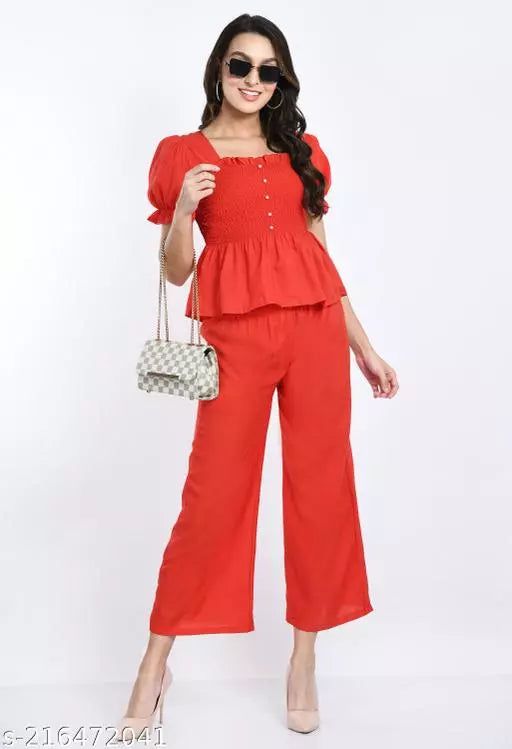 Red Top & Bottom Sets