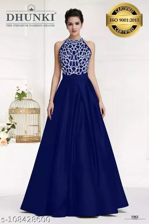 DHUNKI Women's Ethnic Gown