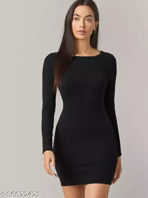 Women's Western Long sleeves Bodycon Dress