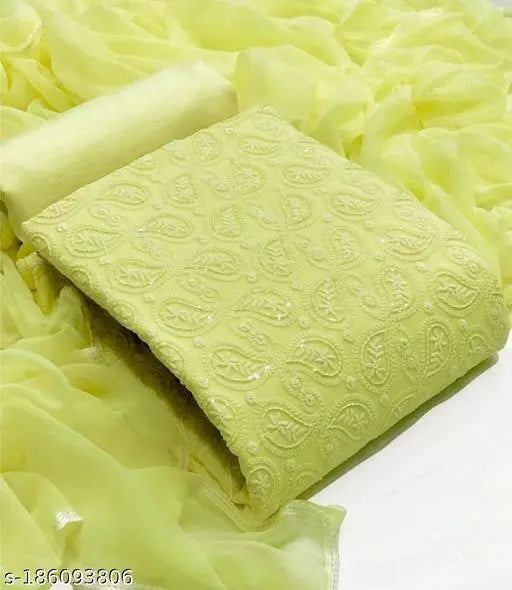 LUCKNAWI CHIPALY WORK SUIT