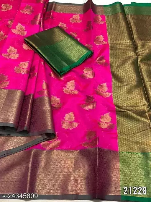 COTTON SILK BOOTA SAREE