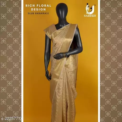 OPERA SILK FLORAL SAREE