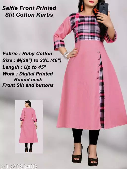 New Cotton Flared Kurtis