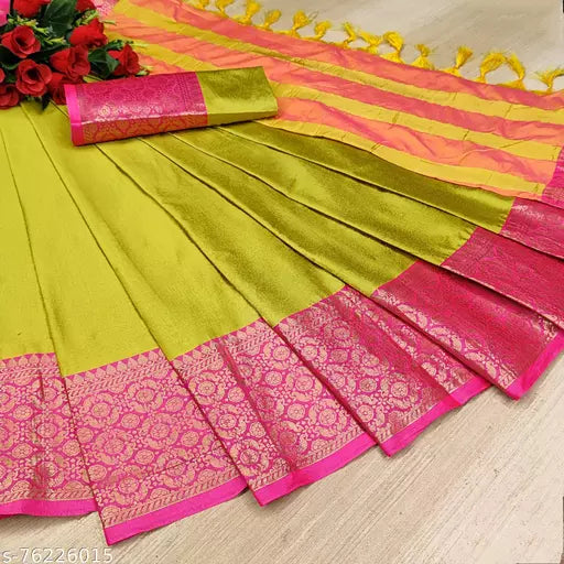 Cotton Silk Saree