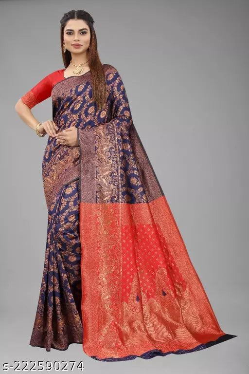 BANARASI SILK SAREE BY VAIDIK ETHNIC