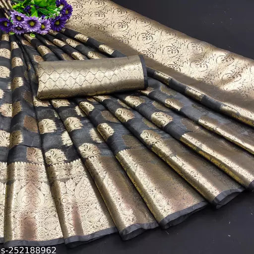 Morpich Fashion Top Dyed Organza Silk Saree