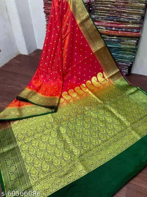 Banarasi Handloom Katan Silk Saree
