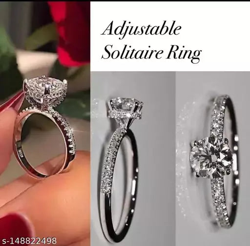 Gold Plated Trendy Dailywear Western Design Ring for Women & Girls