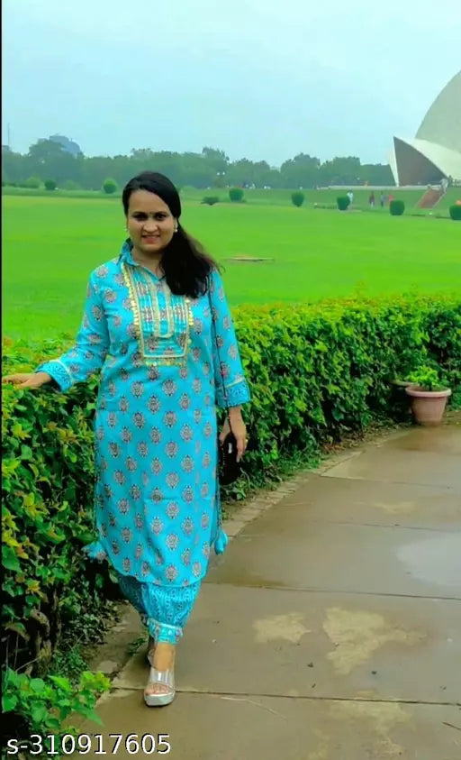 Afgani Trendy Kurta Bottom Set For Womens